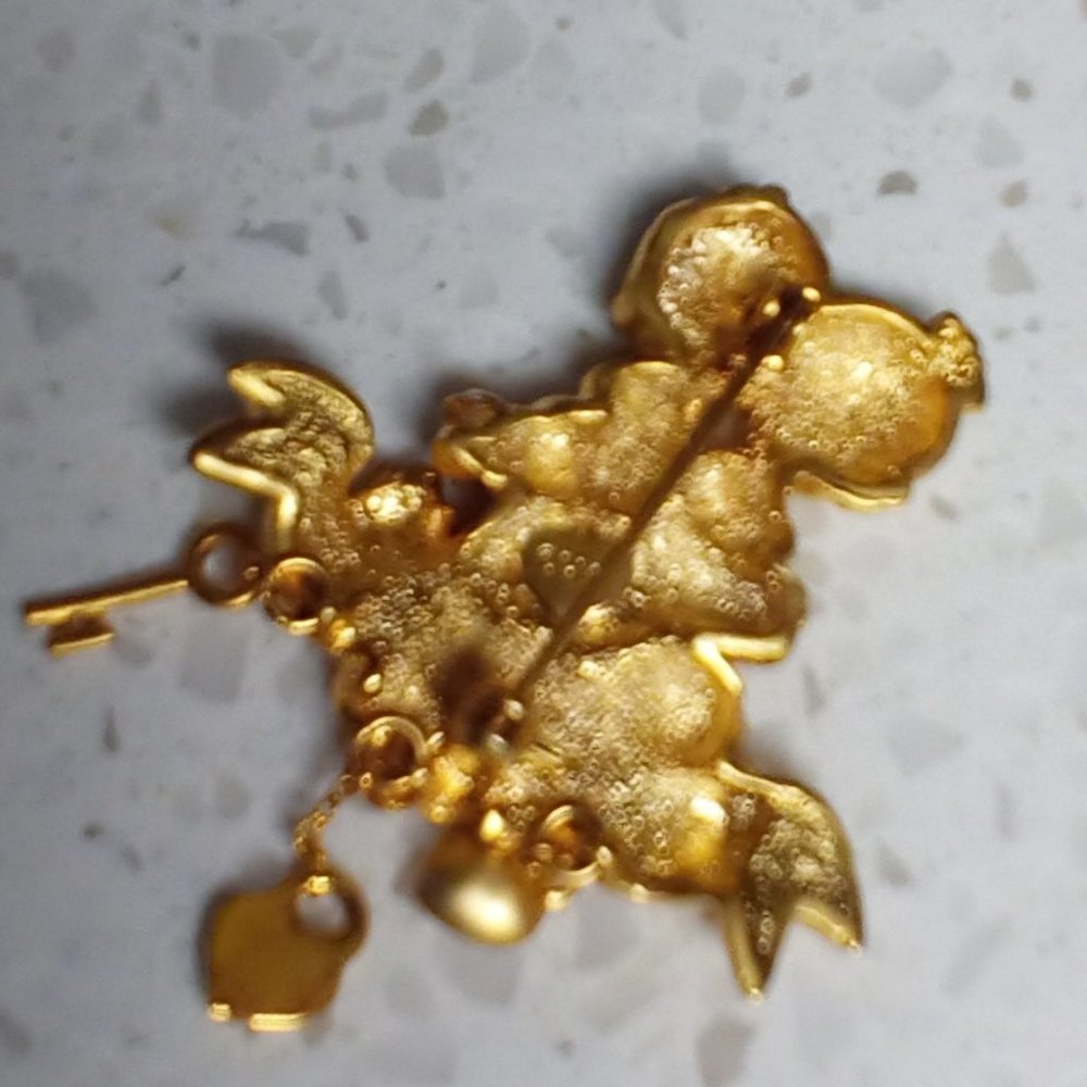 👵EUC VINTAGE PRECIOUS MOMENT'S BROOCH - Picture 3 of 3